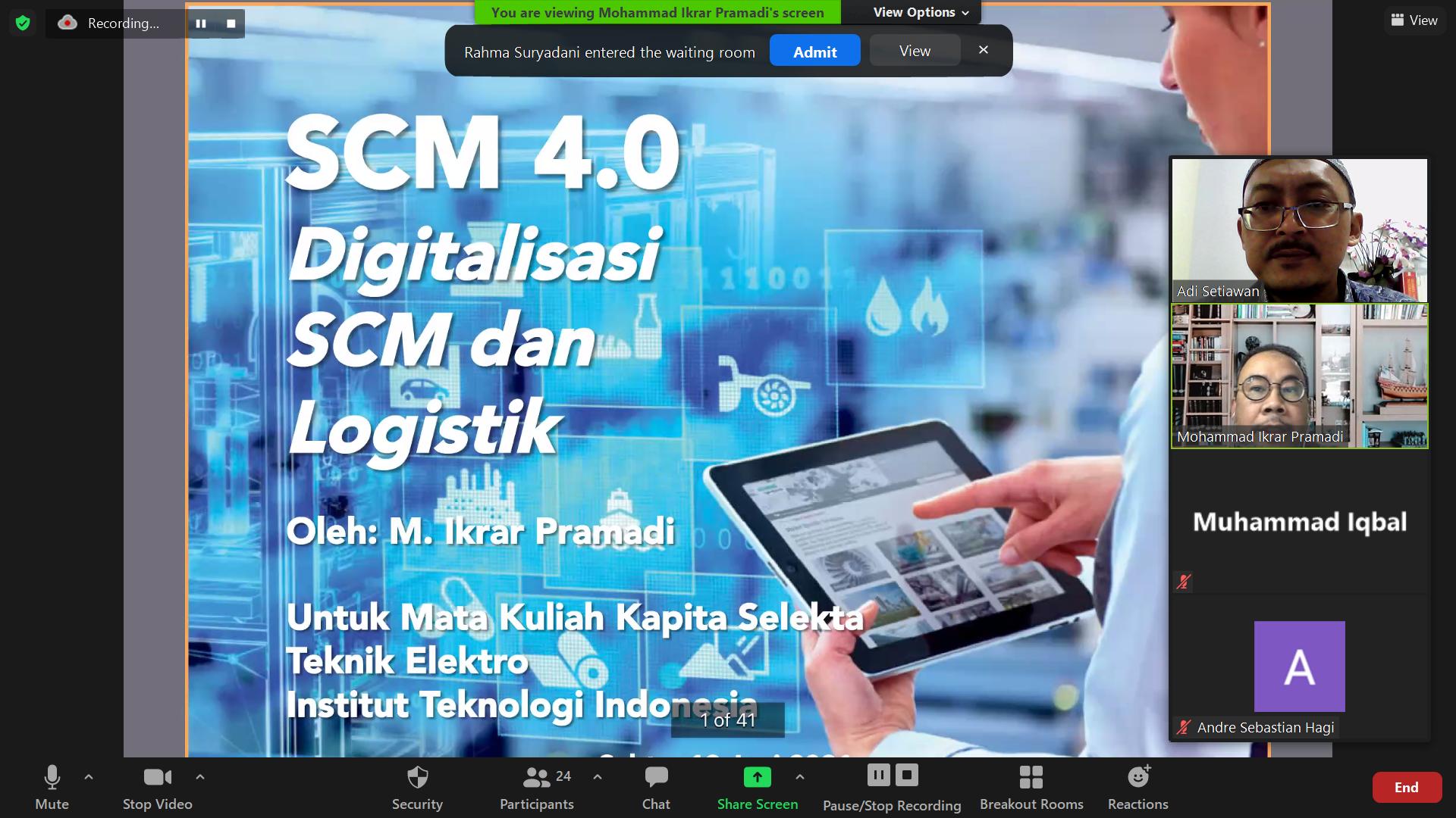 Manajemen-Rantai-Pasok-(SCM) 4.0 dan Digitalisasi SCM & Logistik