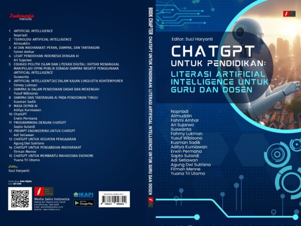 Download Gratis 3 Bab mengenai AI dari Ebook "ChatGPT untuk Pendidikan: Literasi Artificial Intelligence untuk Guru dan Dosen"