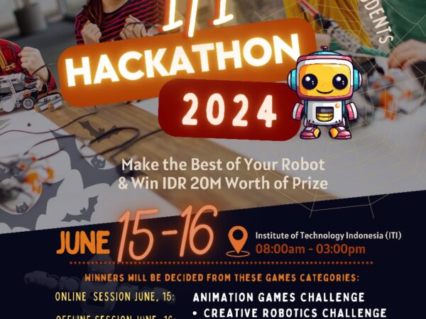 Lomba Coding Robotika "ITI Hackathon" 15-16 Juni 2024