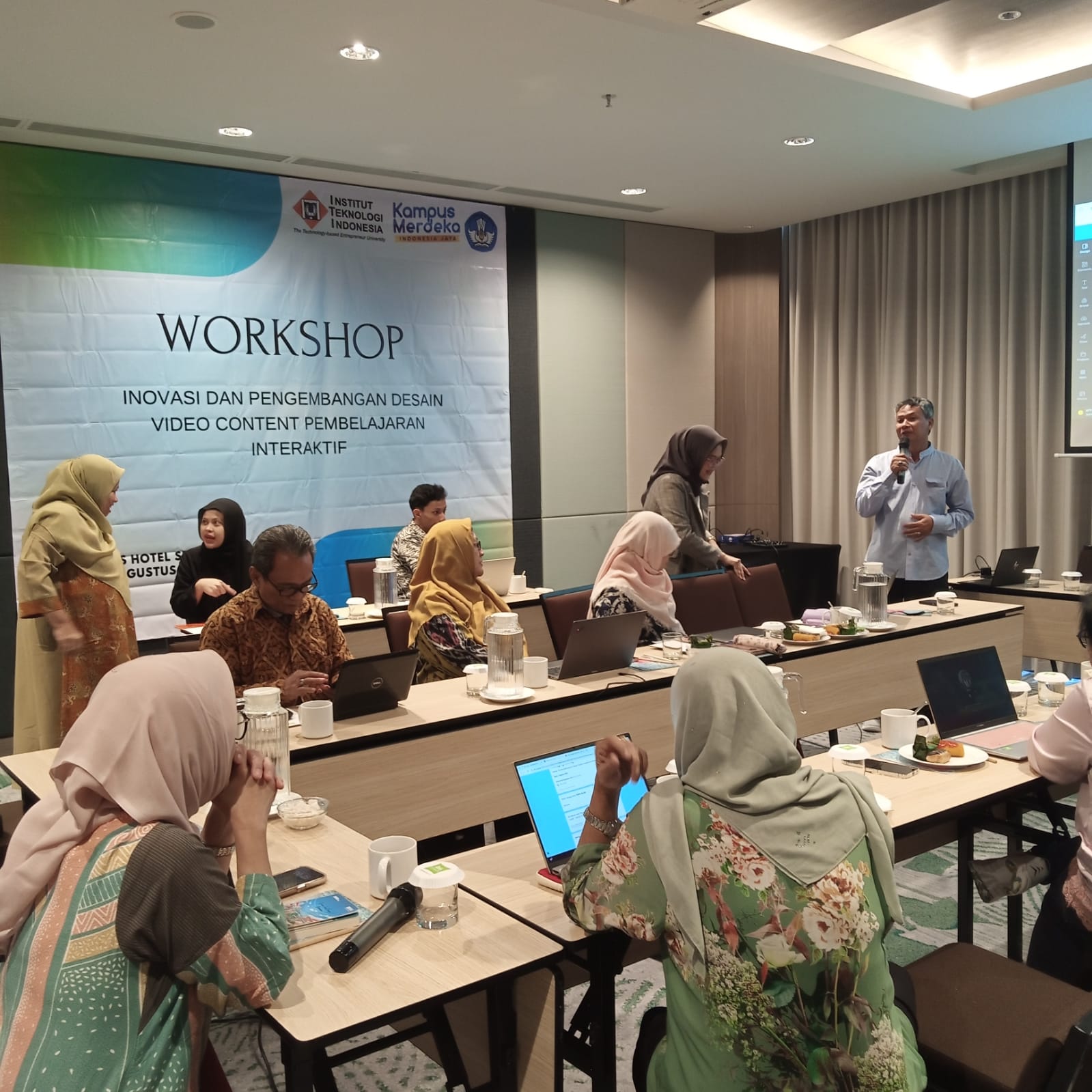 Workshop Desain Video Content Pembelajaran – Hibah PKKM 2024 – Teknik
