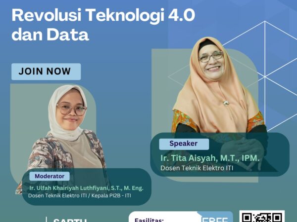 Webinar Gratis Bersertifikat “Revolusi Teknologi 4.0 dan Data” 17 Mei 2025