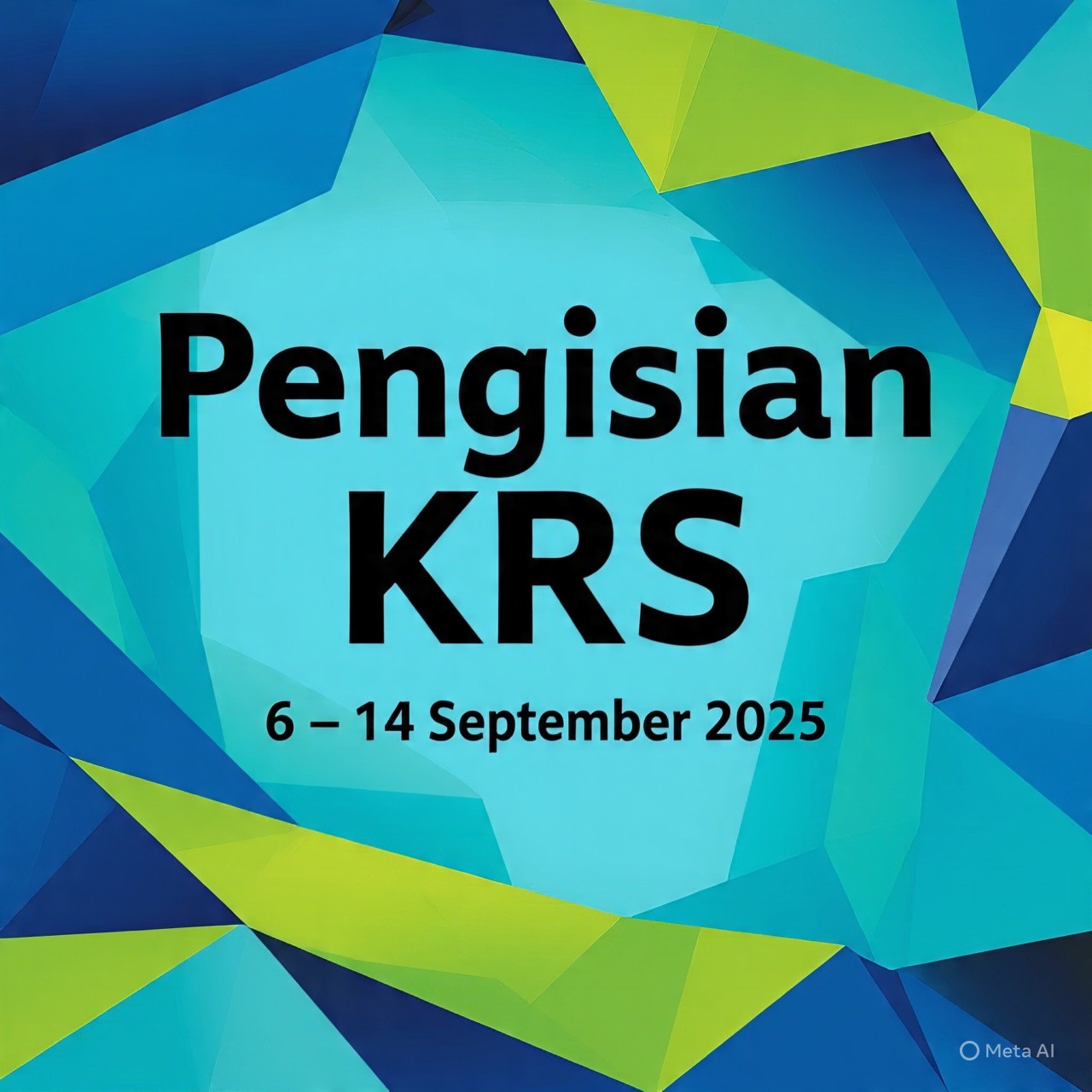 Periode pengisian krs ganjil 2025 26