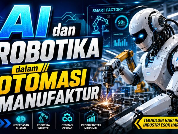 Perkembangan AI dan Robotika dalam Otomasi Manufaktur